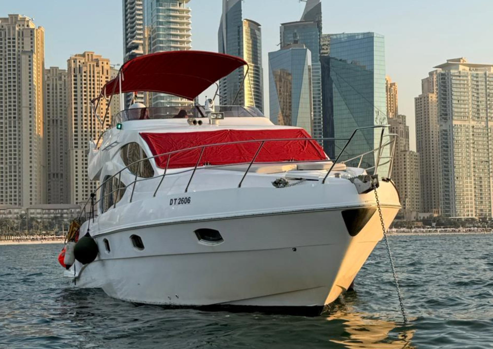 44ft Majesty yacht – side view