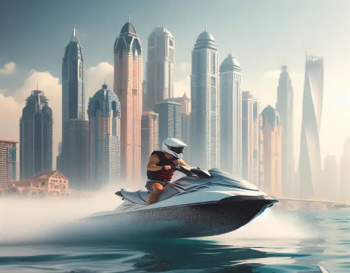 JetSki Ride Dubai personal watercraft