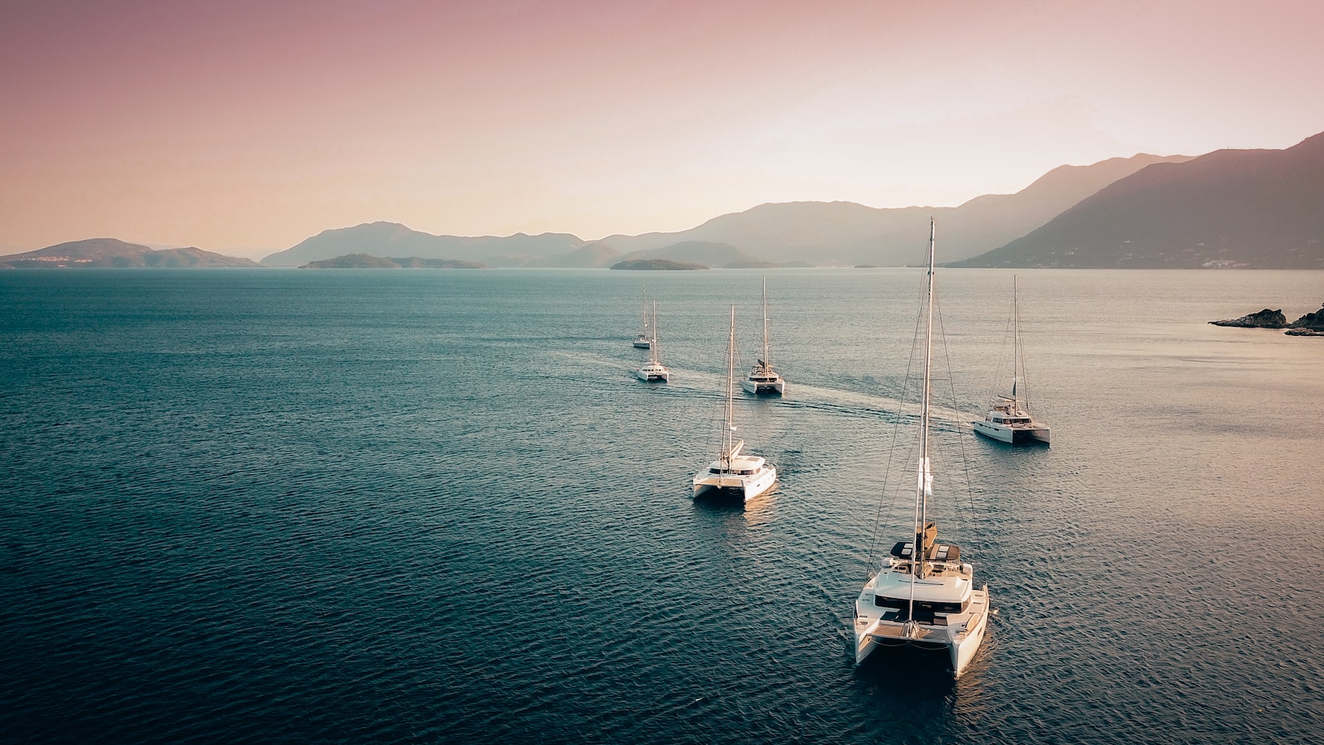 Modern and first class yacht fleet